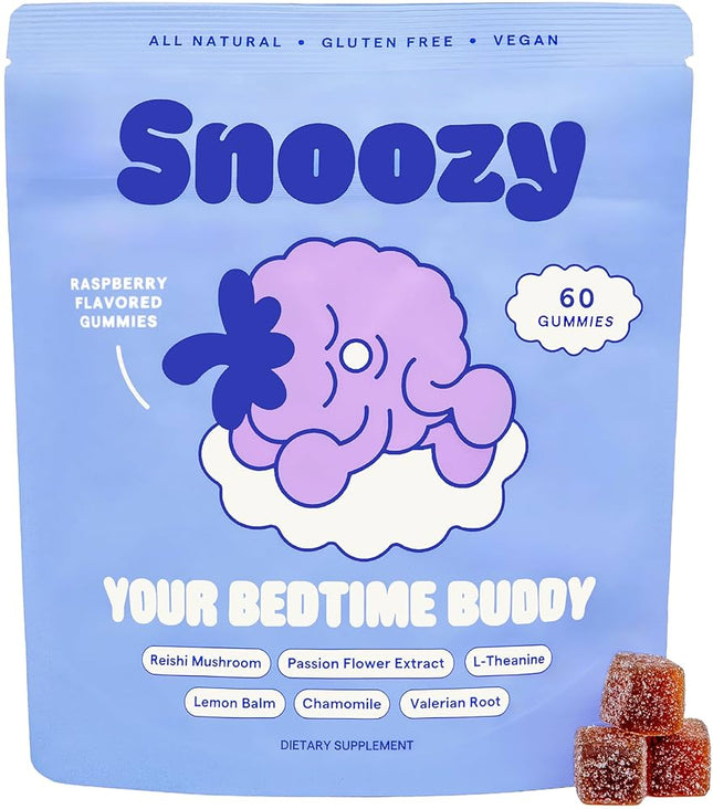 SNOOZY VEGAN GUMMIES (60CT/BAG) | BEDTIME