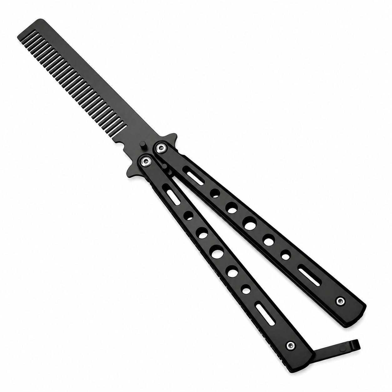ARMED FORCE TACTICAL 5" BUTTERFLY KNIFE | BLACK (287BK)