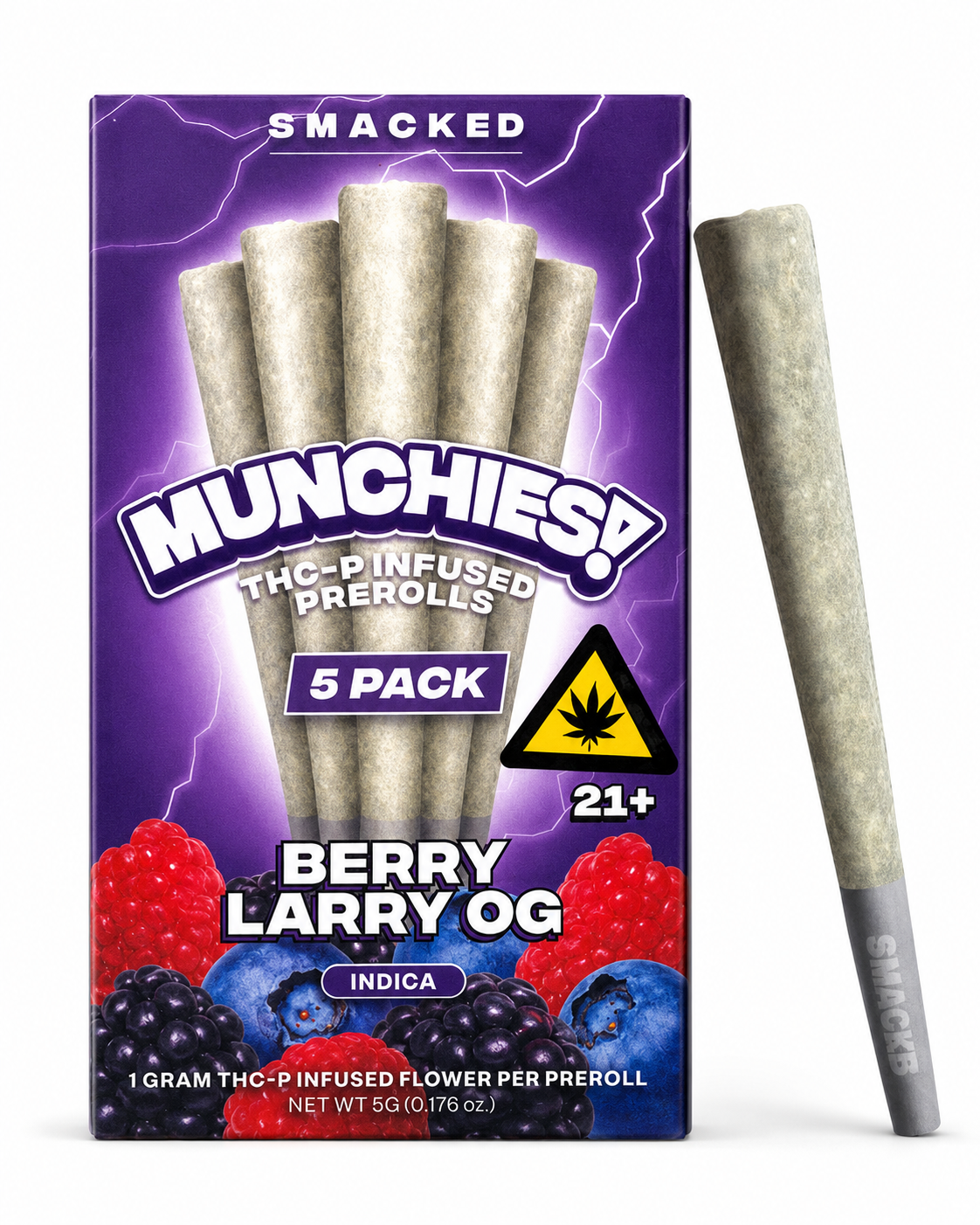 MUNCHIES DOUBLE DOINK 3 GRAM THC-P JELLY HOLES PACK (5PK BOX)