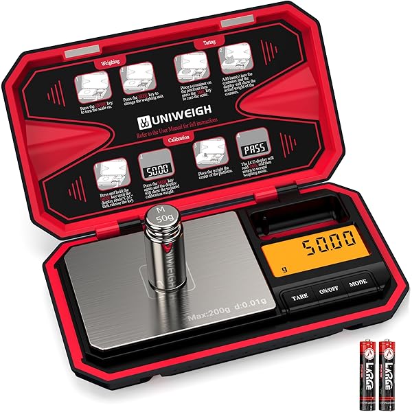 FUZION 200G x 0.01G DIGITAL POCKET SCALE (MAX-200)