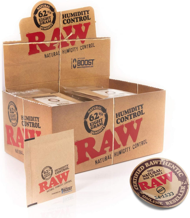 RAW HUMIDITY CONTROL 62% 8G 12CT DISPLAY