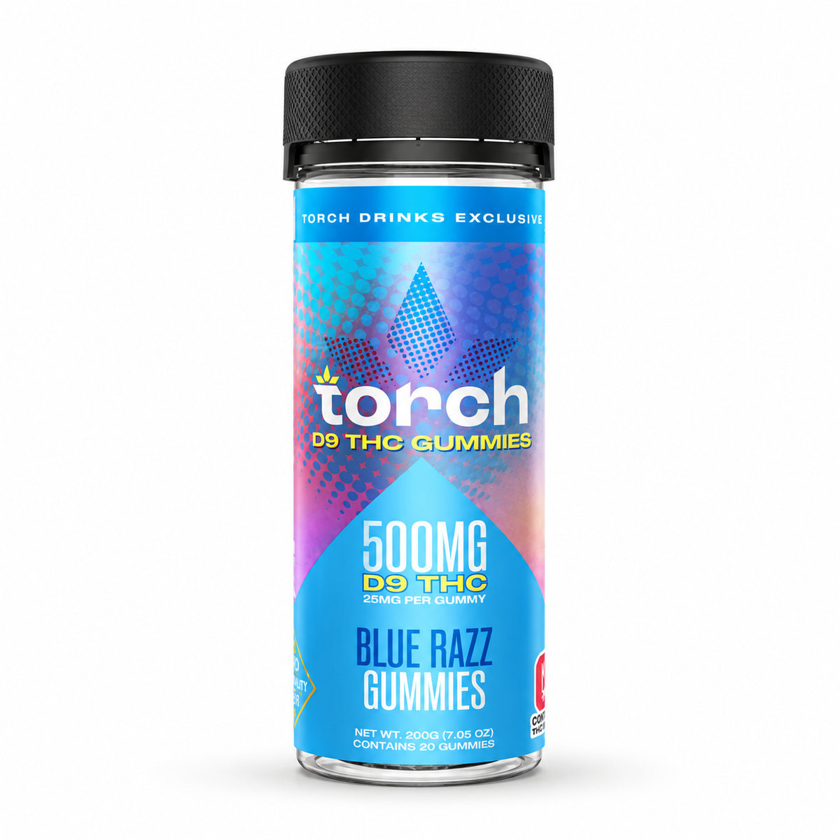 TORCH 25MG D9 GUMMIES (20CT JAR)