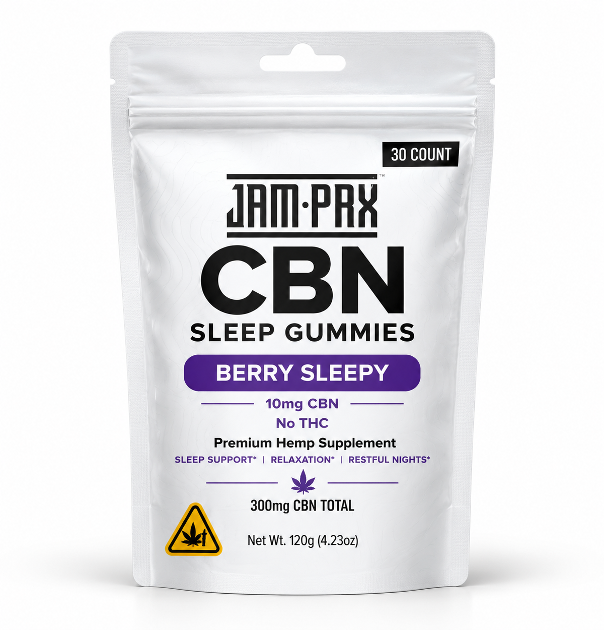 JAM-PAX 10MG CBN GUMMIES (30CT BAG) | BERRY SLEEPY