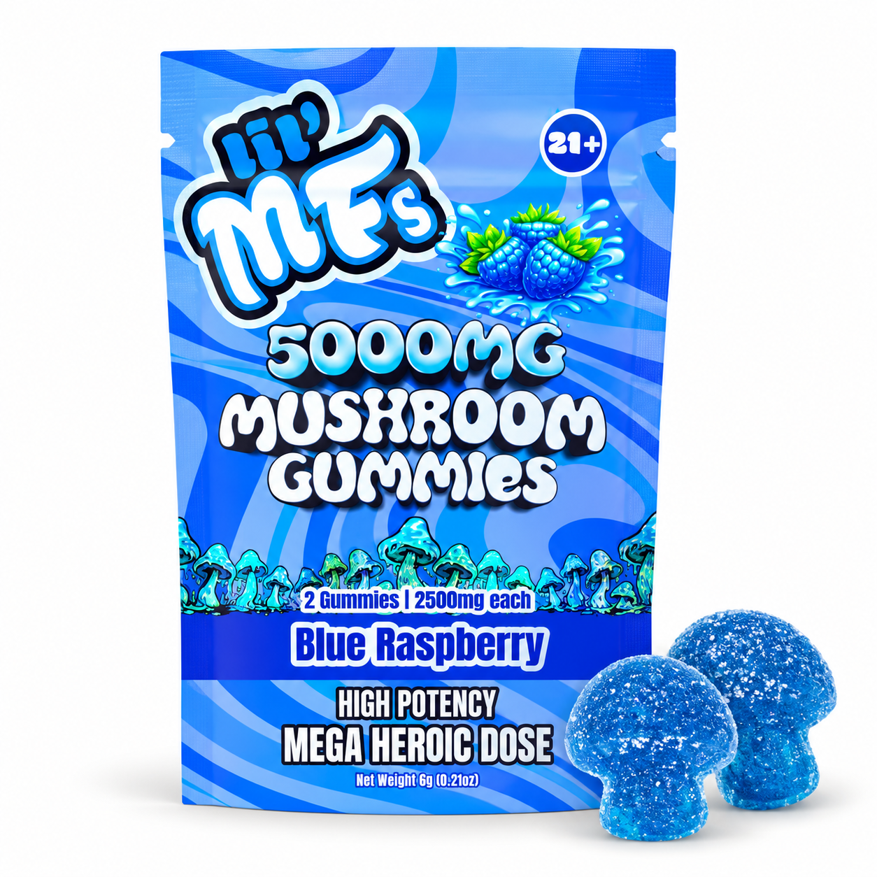 LIL MF'S 5000MG MUSHROOM GUMMIES (20CT BOX)