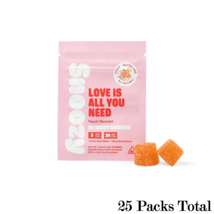 SNOOZY THC - CBD - CBN GUMMIES (2CT PER PACK) 20 PACK DISPLAY