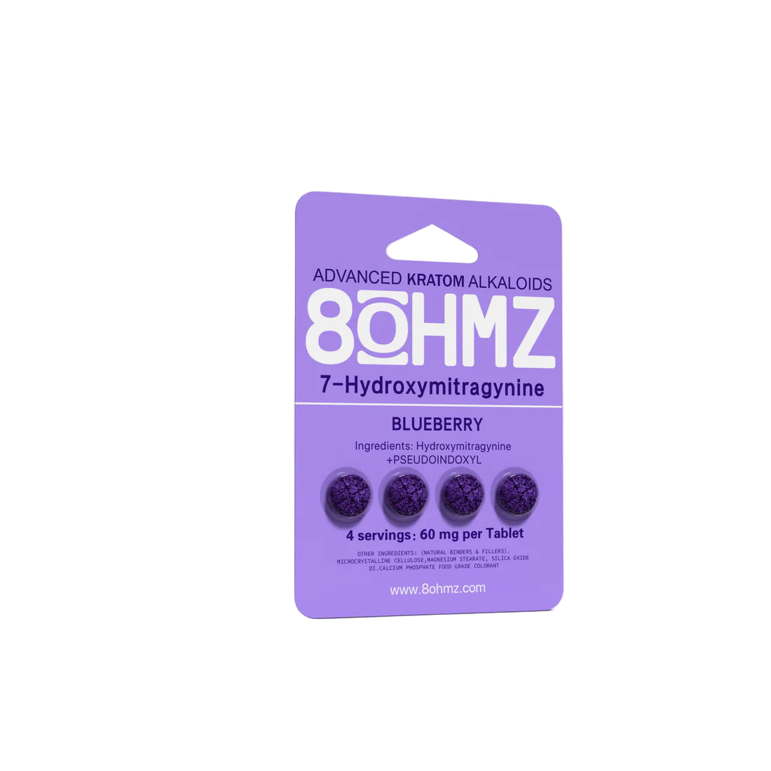 8OHMZ 7-HYDROXY + PSEUDO 60MG TABLETS (4CT PACK)