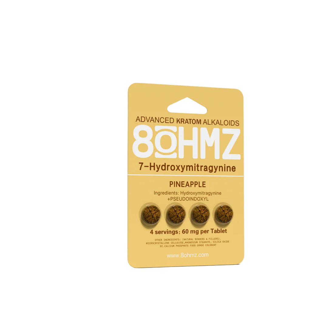 8OHMZ 7-HYDROXY + PSEUDO 60MG TABLETS (4CT PACK)