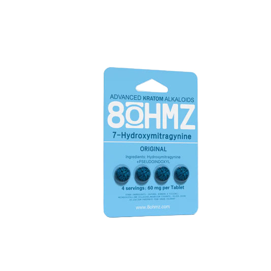 8OHMZ 7-HYDROXY + PSEUDO 60MG TABLETS (4CT PACK)