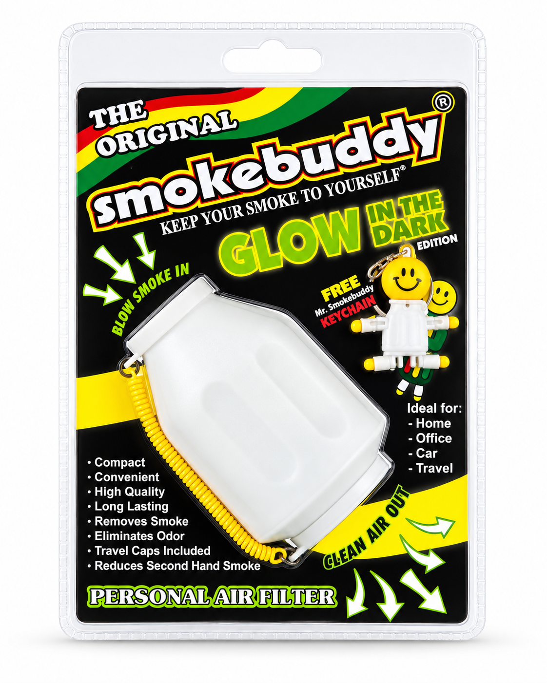 SMOKE BUDDY ORIGINAL GLOW IN THE DARK