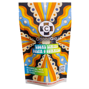 CANNA AID 25MG 1PC GUMMY PACKS (25MG D9) (30CT BOX) | LEGAL LIMITS