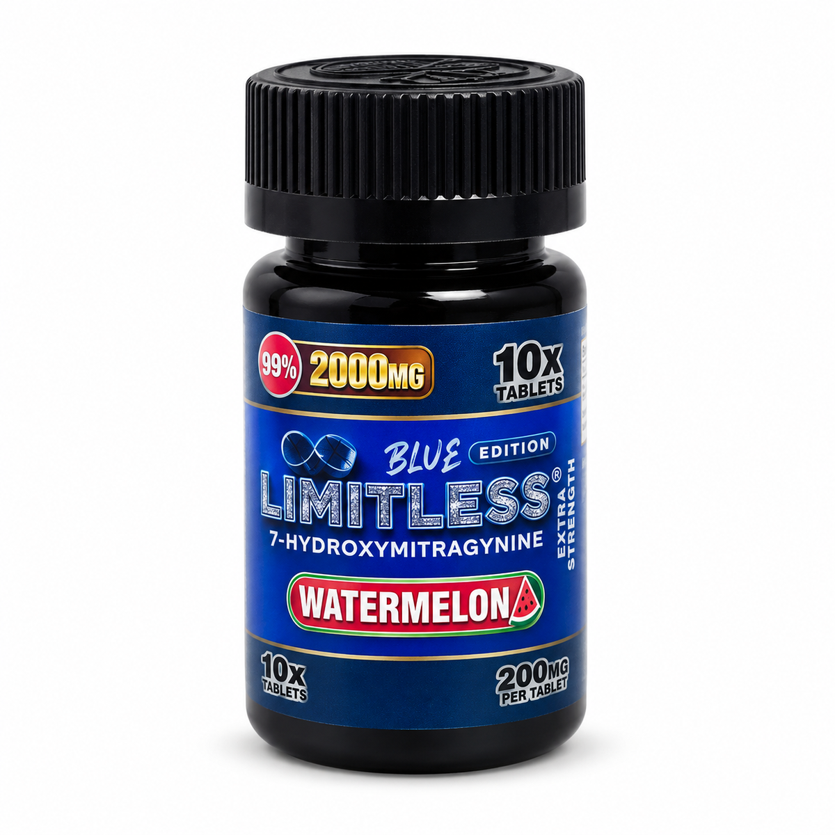 LIMITLESS BLUE EDITION 200MG PER TAB (10CT BOTTLE)