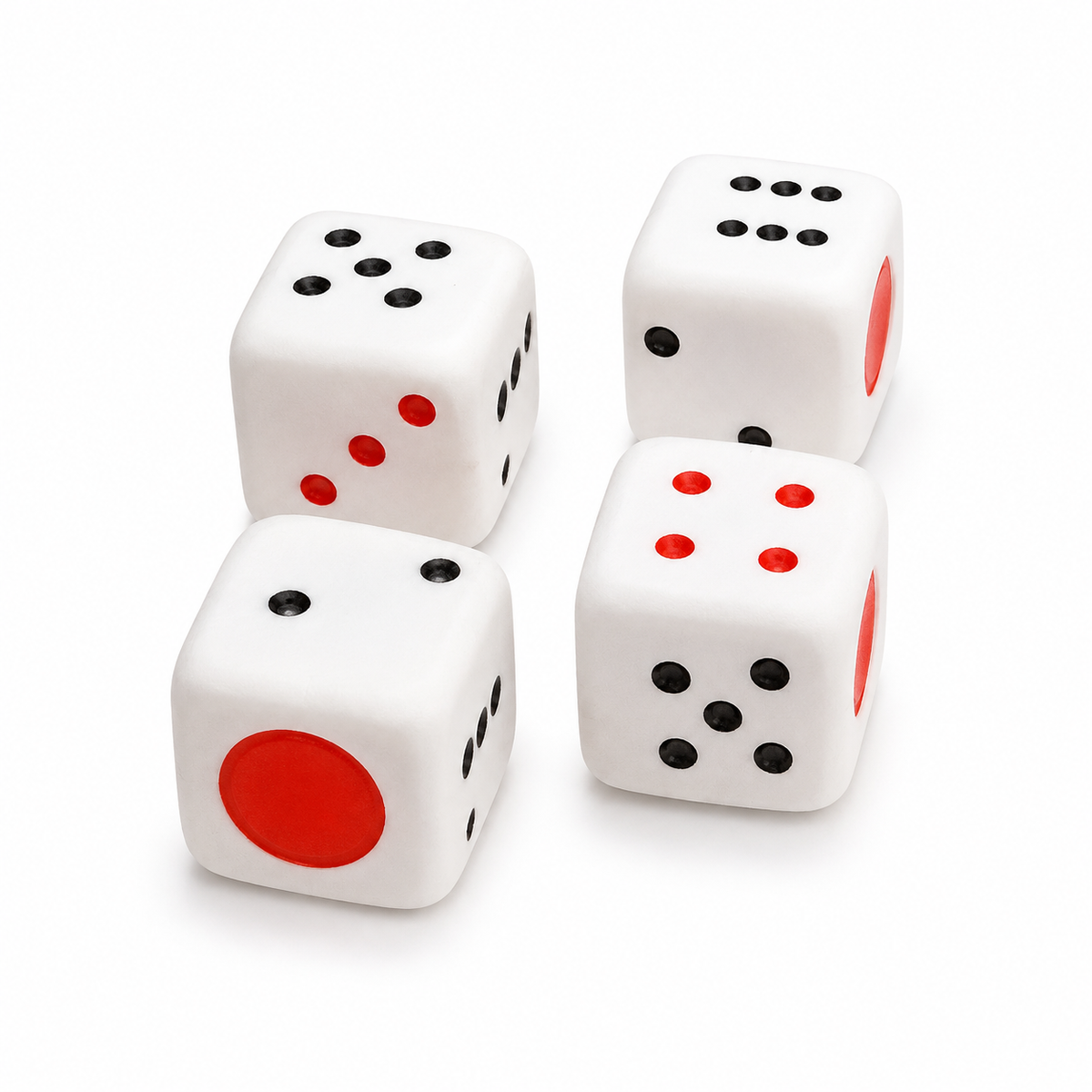 DICE SQUISHY (4CT DISPLAY) (DICESQUISHY-WHT)