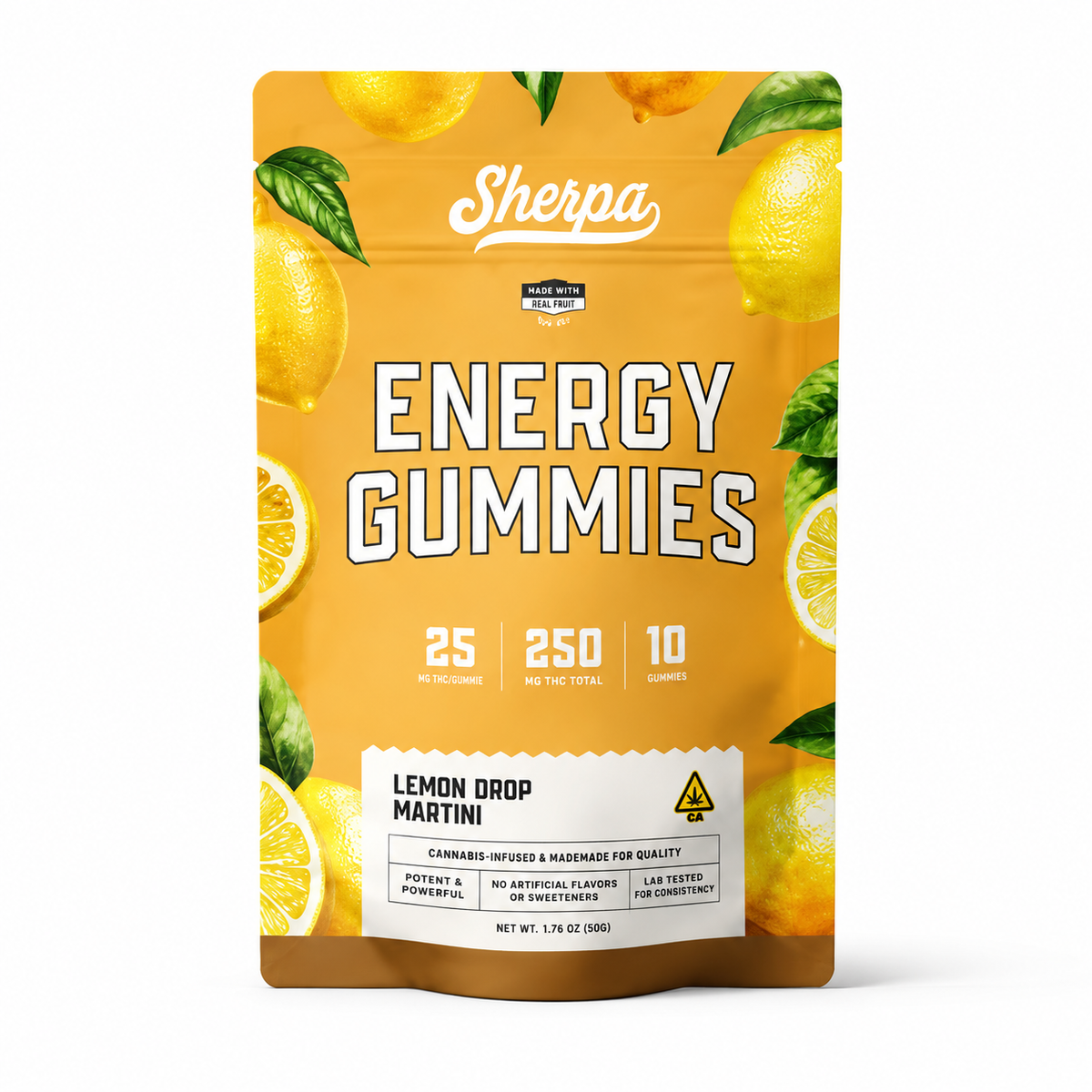SHERPA 25MG THC GUMMIES BAG (10CT X 25MG)