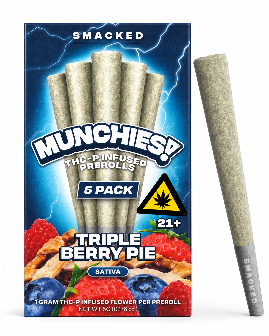 MUNCHIES DOUBLE DOINK 3 GRAM THC-P JELLY HOLES PACK (5PK BOX)