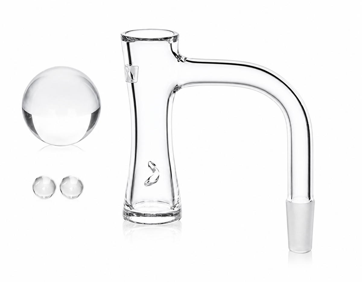 GRAV 14MM 45 DEG QUARTZ CONTROL TOWER BANGER SET