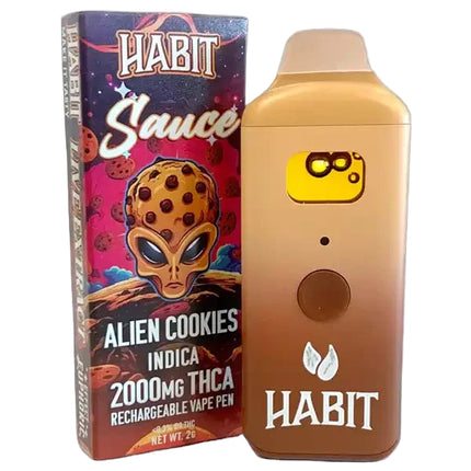 HABIT 2000MG D9 DIAMOND SAUCE DISPOSABLE