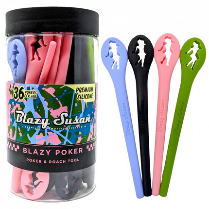 BLAZY SUSAN POKERS 36CT JAR