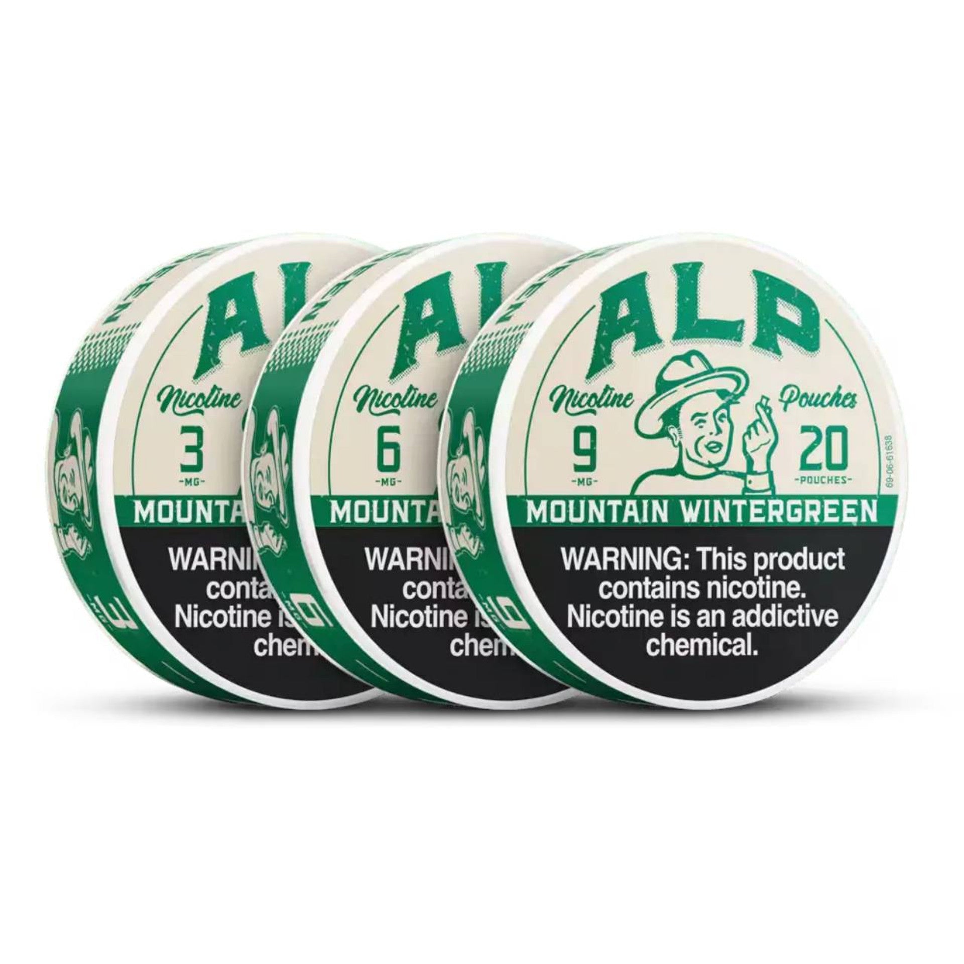 ALP NICOTINE POUCHES (5CT/DISPLAY)