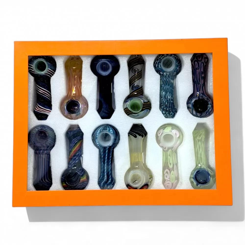 APEX 3" PUFF IN STYLE PREMIUM HAND PIPE 12CT