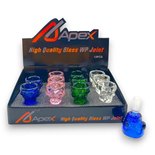 APEX GLASS BOWL 12CT DISPLAY (BD906)