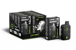 TYSON HEAVYWEIGHT ROUND 2 7500 PUFFS 5% DISPOSABLE 10CT/DISPLAY