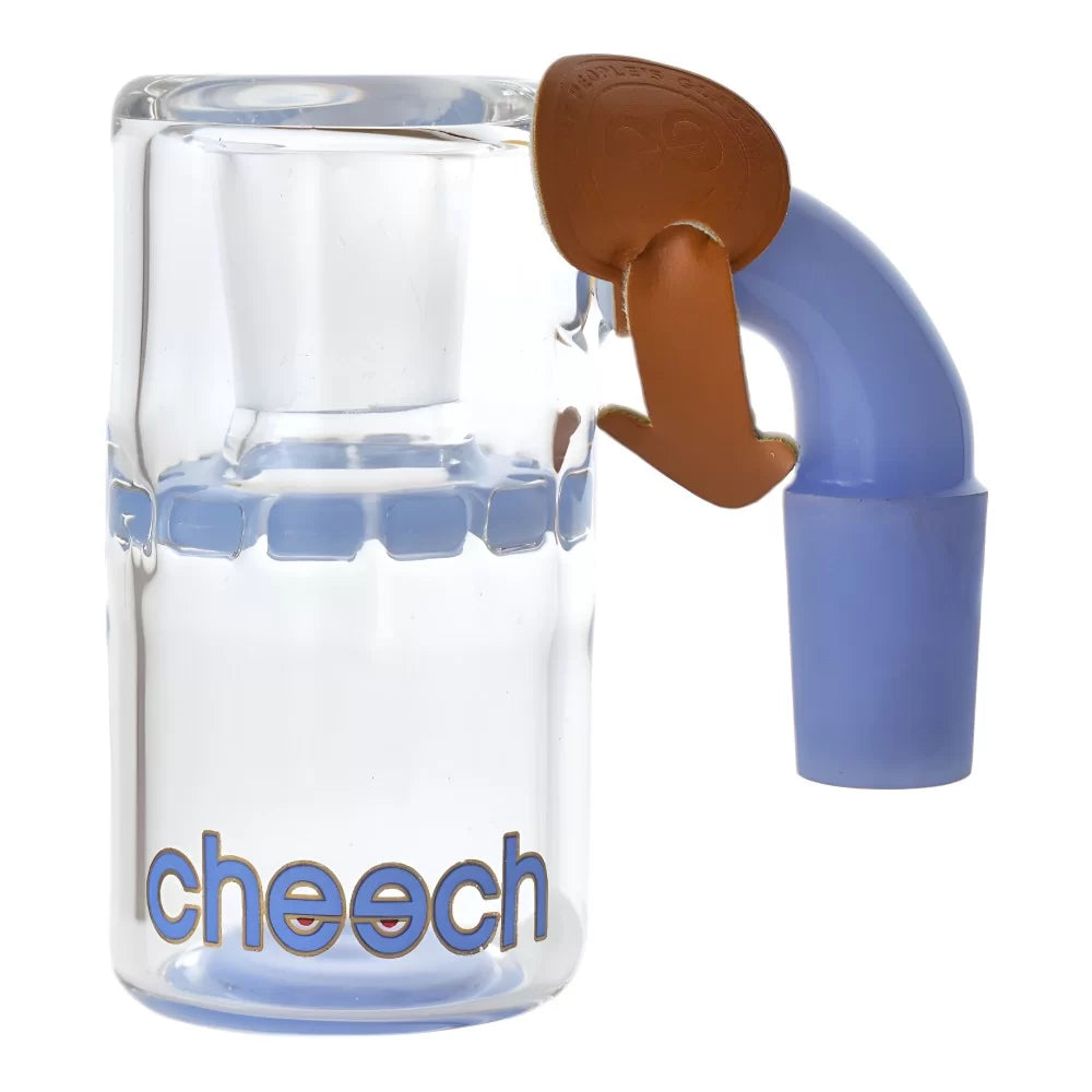 CHEECH 19MM 90 DEGREE DRY ASH CATCHER ASSORTED COLOR (CH-ASH-009 19-90)