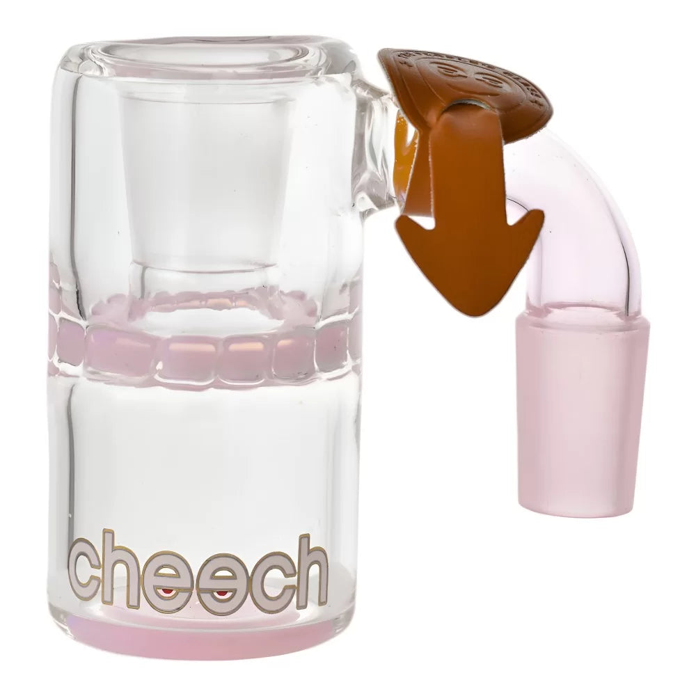 CHEECH 19MM 90 DEGREE DRY ASH CATCHER ASSORTED COLOR (CH-ASH-009 19-90)