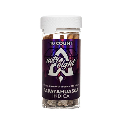ASTRO 8 THC-A LIQUID DIAMONDS 2G PRE ROLLS 10CT/JAR