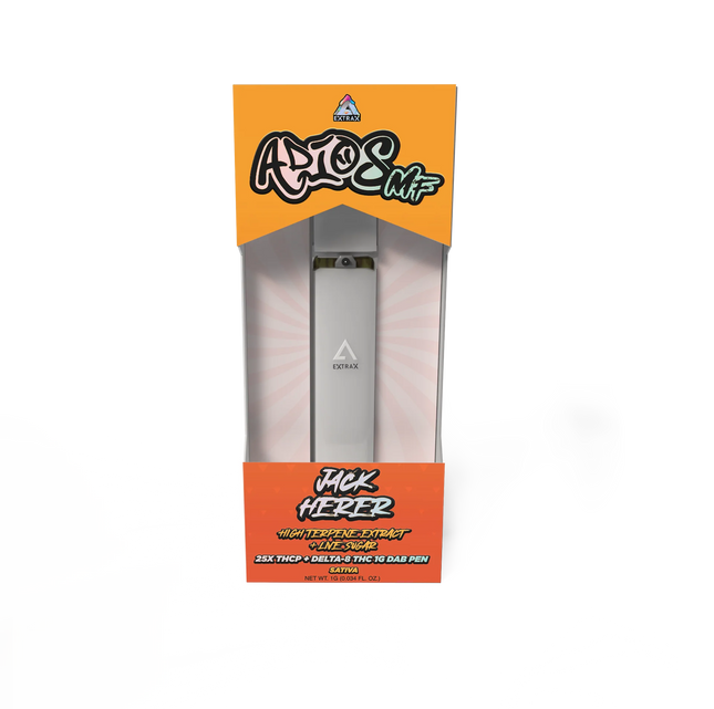 EXTRAX ADIOS MF BLEND THCP + D8 1 GRAM DAB PEN