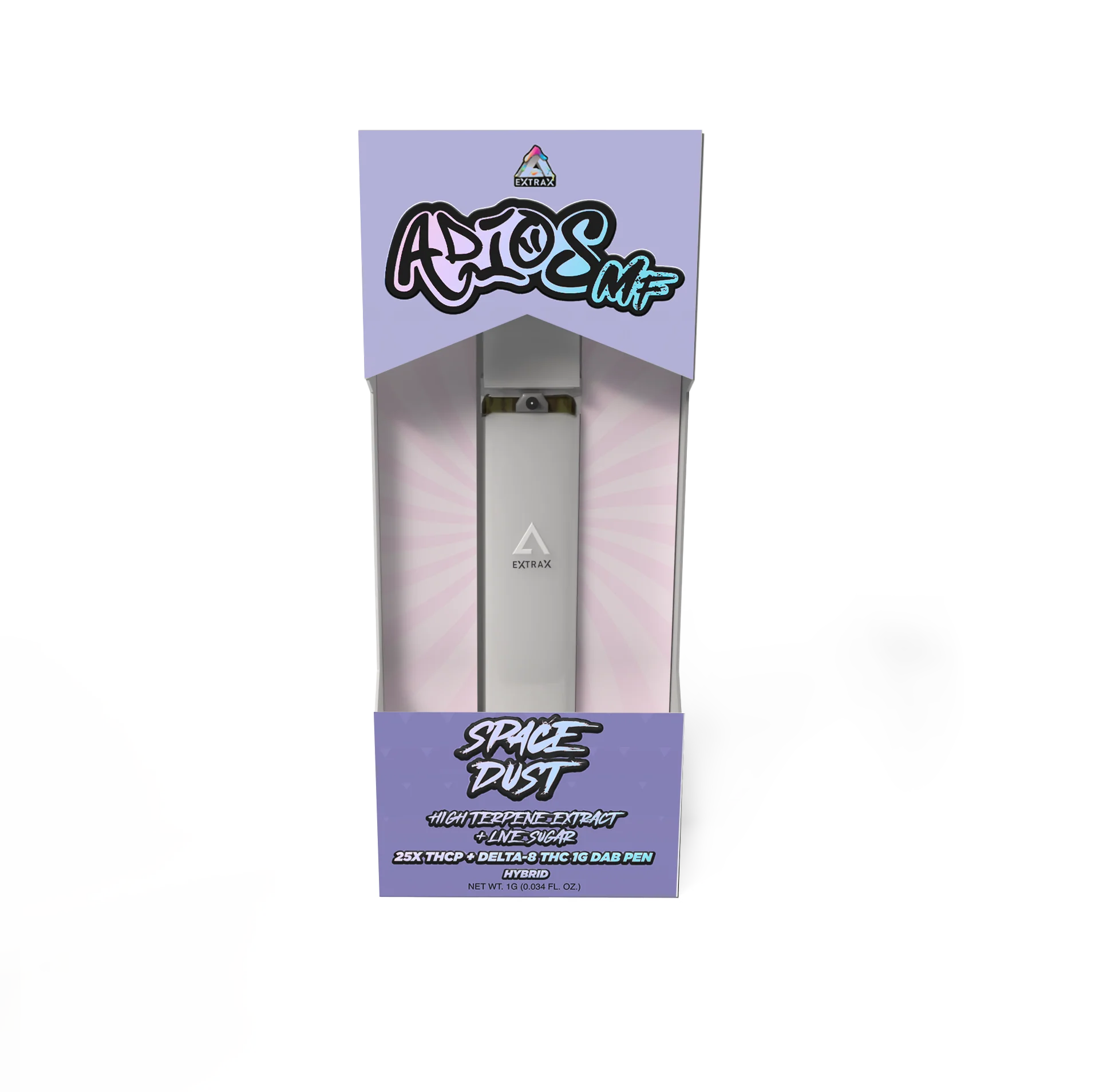 EXTRAX ADIOS MF BLEND THCP + D8 1 GRAM DAB PEN