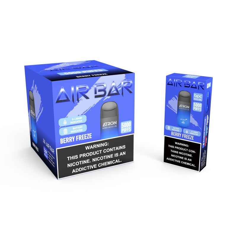 AIR BAR ATRON 5000 PUFFS DISPOSABLE (10CT/DISPLAY)