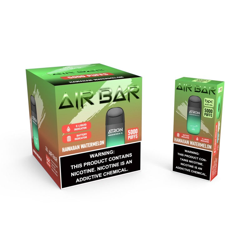 AIR BAR ATRON 5000 PUFFS DISPOSABLE (10CT/DISPLAY)