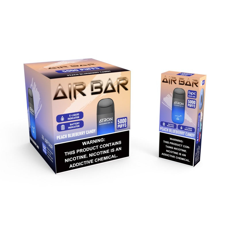 AIR BAR ATRON 5000 PUFFS DISPOSABLE (10CT/DISPLAY)