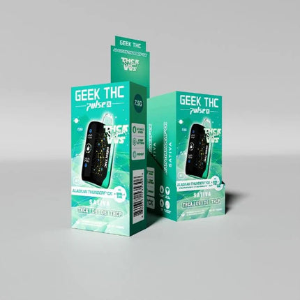 GEEK THC PULSE X 7.5G THCA VVS SUGAR DISPOSABLE