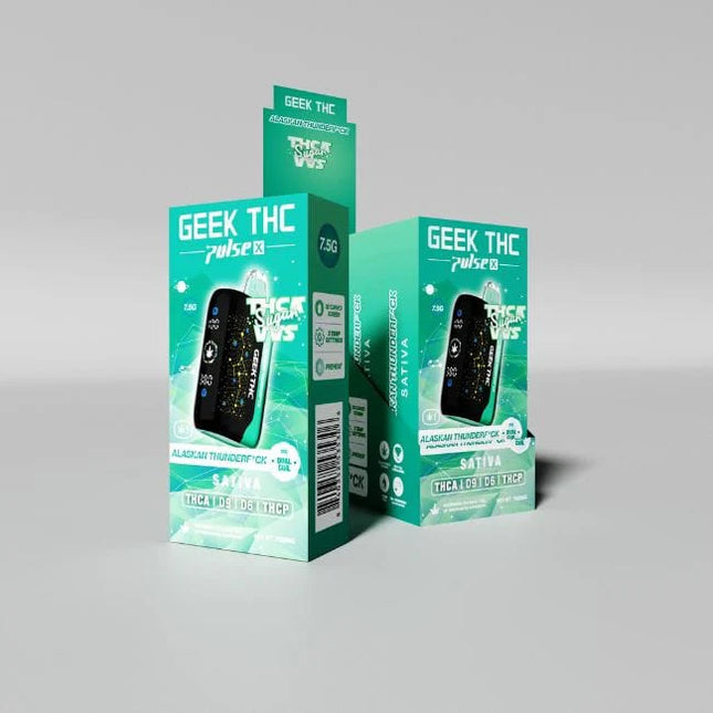 GEEK THC PULSE X 7.5G THCA VVS SUGAR DISPOSABLE