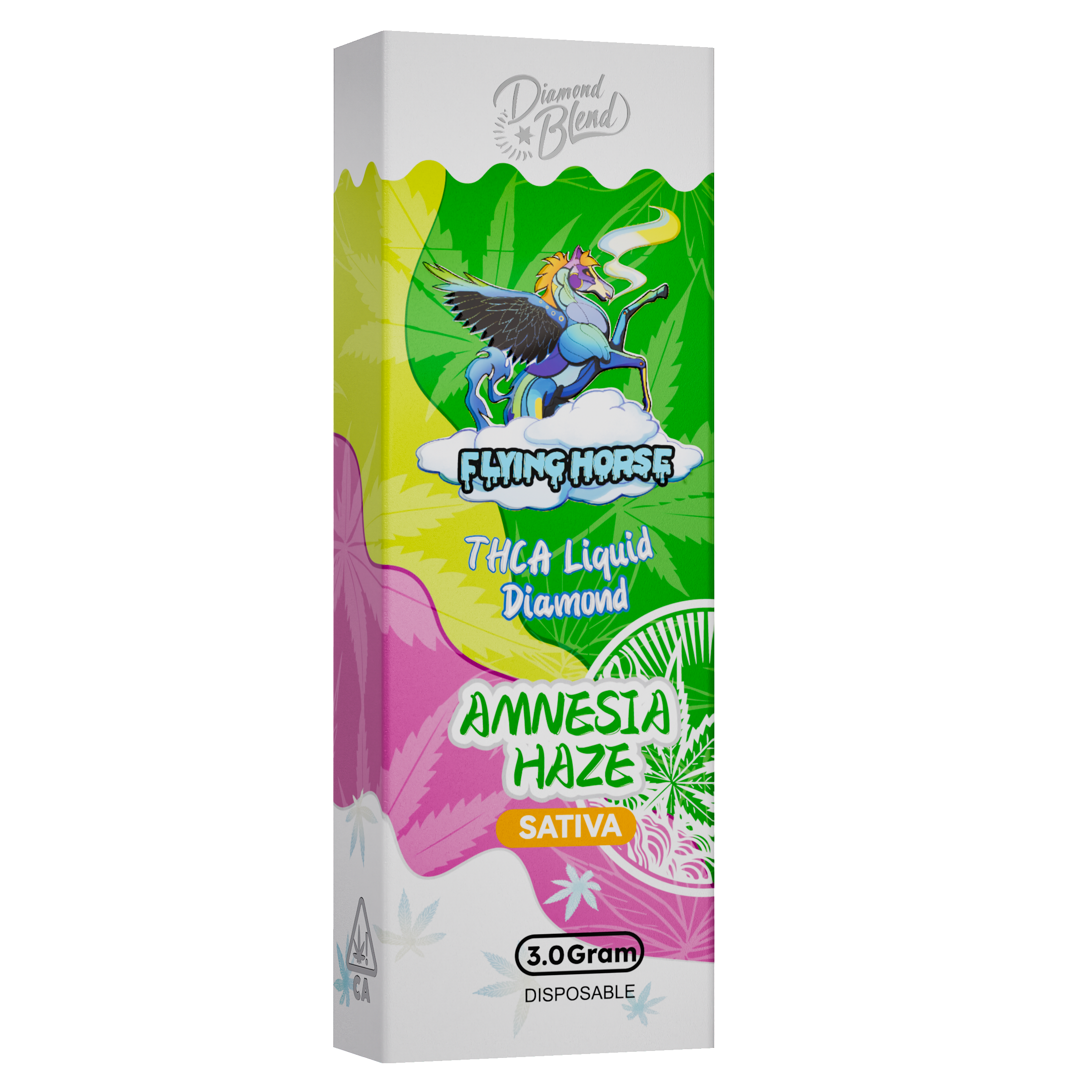 FLYING HORSE DIAMOND BLEND THCA LIQUID DIAMOND 3 GRAM DISPOSABLE Rising Wholesale Inc. FLYING HORSE DIAMOND BLEND THCA LIQUID DIAMOND 3 GRAM DISPOSABLE Rising Wholesale Inc.