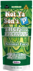 NOT YA SON'S P 2 X 2 G EACH THCP PRE ROLLS (10PK / BOX)