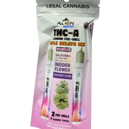 ALIEN EXOTICS THCA PRE-ROLL KNOCKOUT BLEND (2X1.5G EACH)