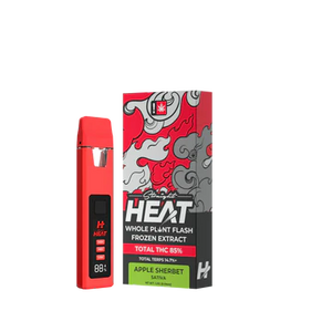 STRAIGHT HEAT WHOLE PLANT FLASH FROZEN EXTRACT 1 GRAM LIVE ROSIN THCA DISPOSABLE
