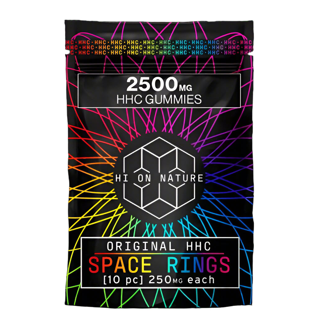 HI ON NATURE MILE HI SPACE RINGS 250MG/GUMMY 2500MG/BAG | ORIGINAL MIXED