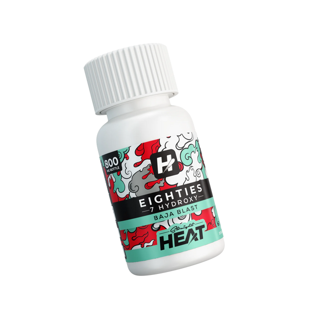 STRAIGHT HEAT EIGHTIES 7-HYDROXY 80MG TABLET (10CT BOTTOLE)