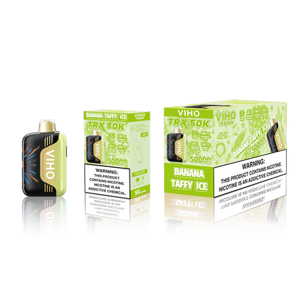 VIHO TRX 50K PUFFS 5% DISPOSABLE (5CT DISPLAY)