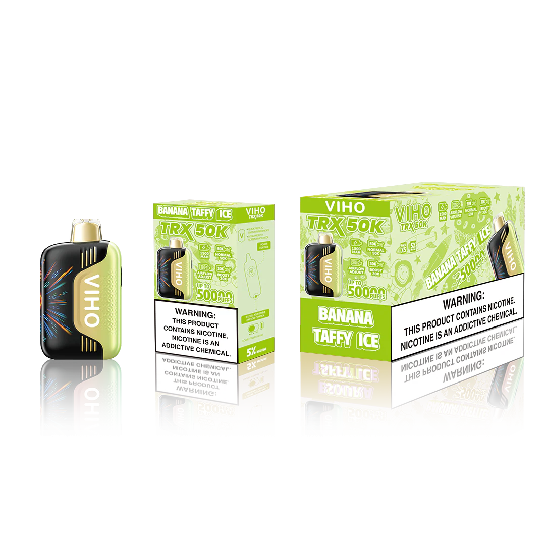 VIHO TRX 50K PUFFS 5% DISPOSABLE (5CT DISPLAY)