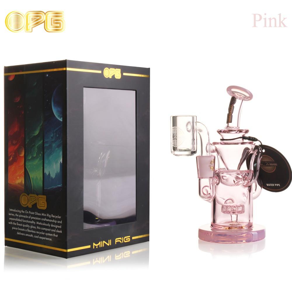 OPG MINI RIG SERIES 5" CHRONOGRAPH MATRIX PERC RECYCLER W/ BANGER