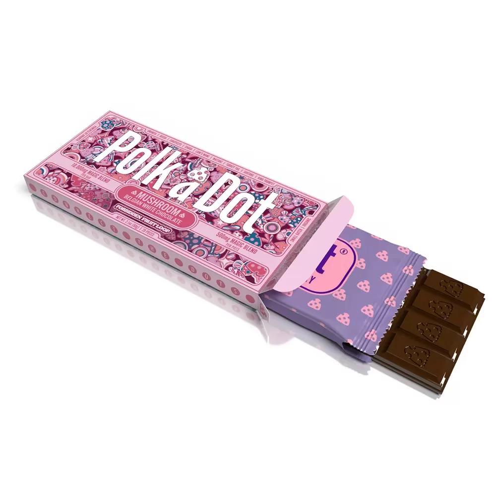 POLKADOT AMANITA MUSHROOM CHOCOLATE BAR 10000MG/BAR