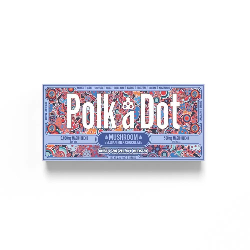 POLKADOT AMANITA MUSHROOM CHOCOLATE BAR 10000MG/BAR
