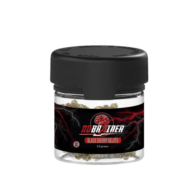 NO BRAINER 3.5 GRAM EXOTIC FLOWER | BLACK CHERRY GELATO