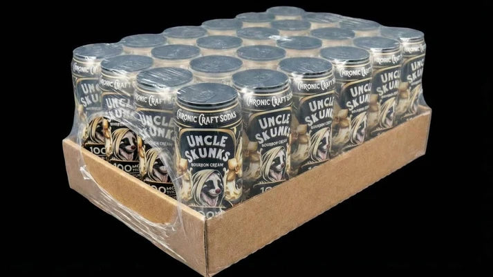 UNCLE SKUNK 12OZ 100MG D9 THC SODA CAN (24CT BOX)