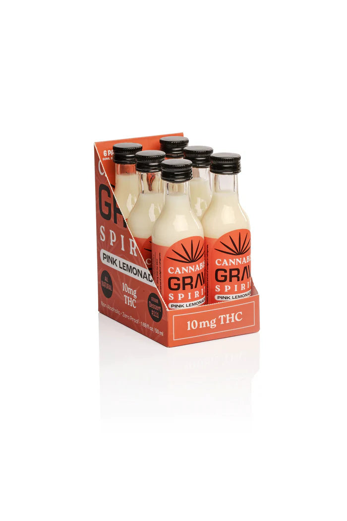 GRAV CANNABIS SPIRIT 10MG 50ML BOLTTLE (6PACK)