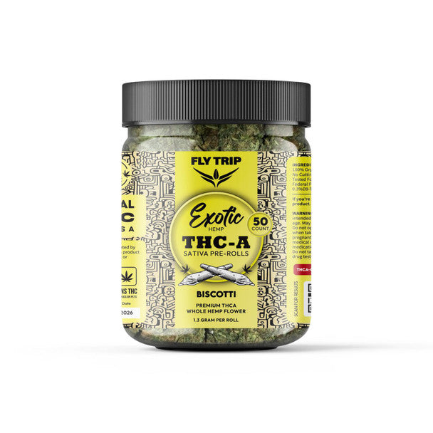 FLYTRIP 1.3G PREMIUM THC-A PRE ROLLS JAR